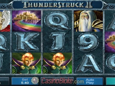 Thunderstruck Ii: бонусная игра и таблица выплат